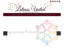 Tablet Screenshot of latinasunited.com